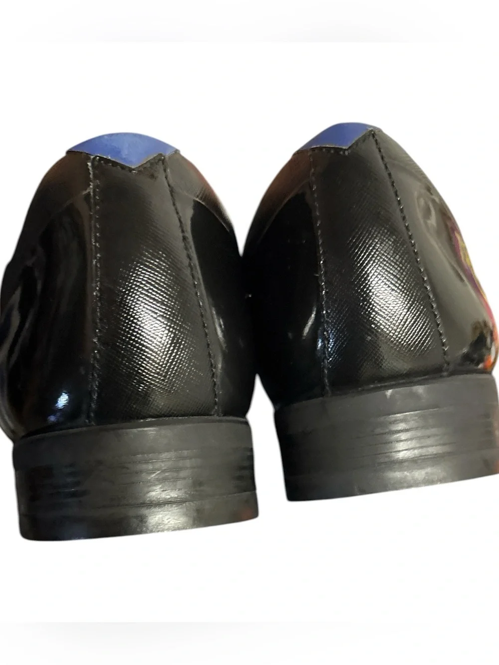 Ted Baker London Fharenh Black Leather Cap Toe Oxford Shoes US 10 Like New